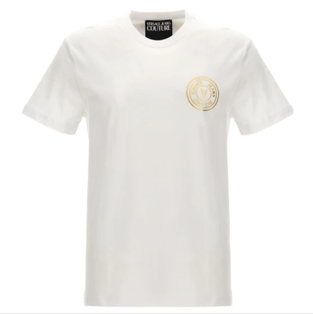 Versace Jeans collection, S, white & gold